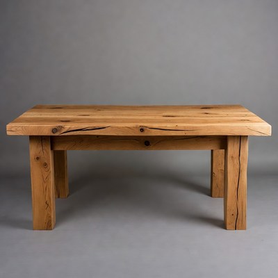 Rustic Oak Dining Table