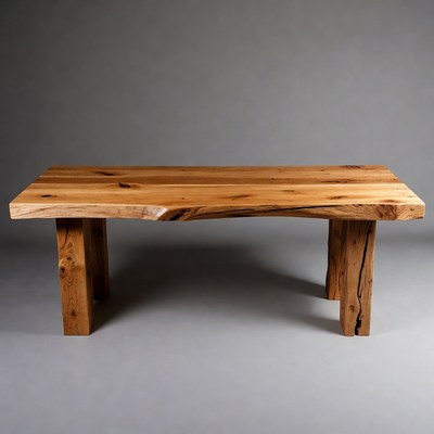 Live Edge Oak Dining Table