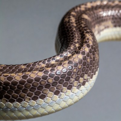 Rosy Boa Snake Curled Up