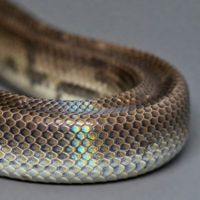 Closeup of Ball Python Scales
