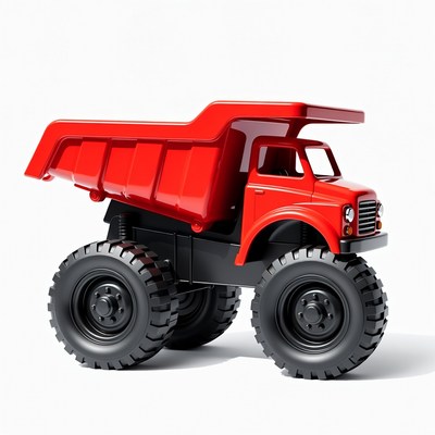 Red Dump Truck Toy