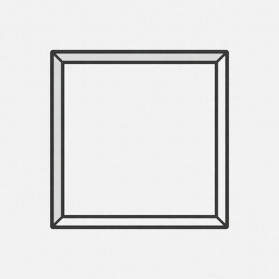 Simple Empty Picture Frame