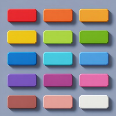 Colorful Rectangles on Gray Background