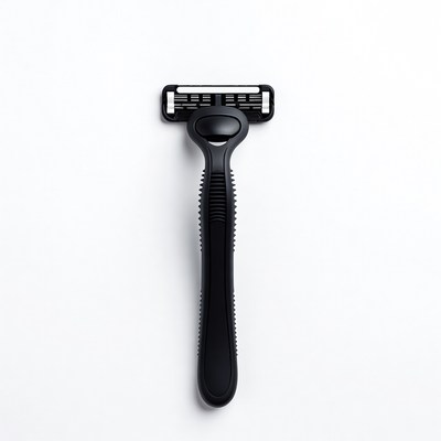 Black Multi-Blade Razor