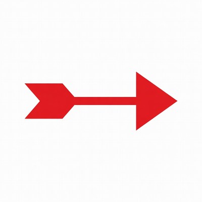 Red Right Arrow Icon