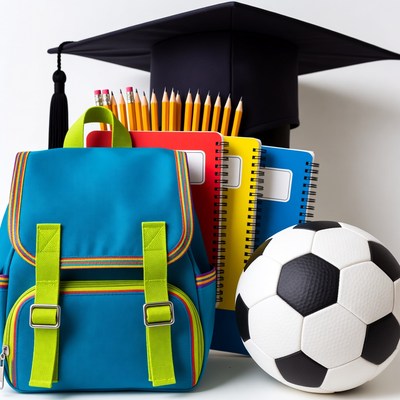 Back to School Supplies with Backpack