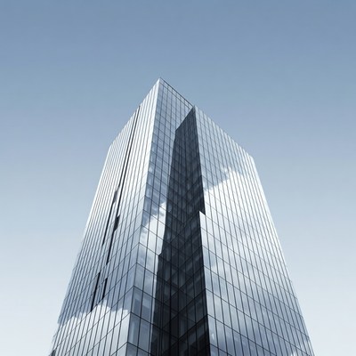 Modern Glass Skyscraper Building