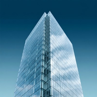 Modern Glass Skyscraper Building