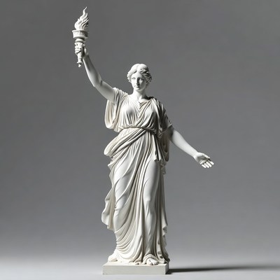 Statue of Liberty Holding Torch