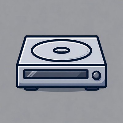 CD Player Illustration