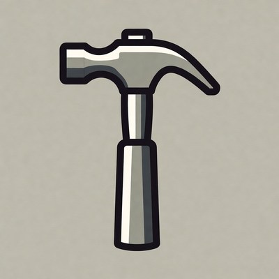 Claw Hammer Illustration