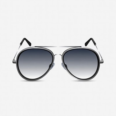 Aviator Sunglasses with Gradient Lenses