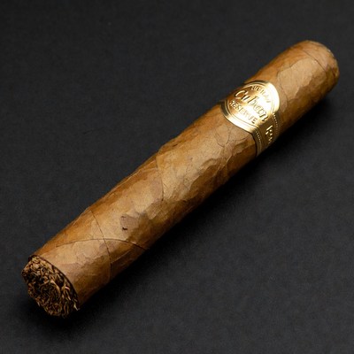 Cuban Cigar on Black Background