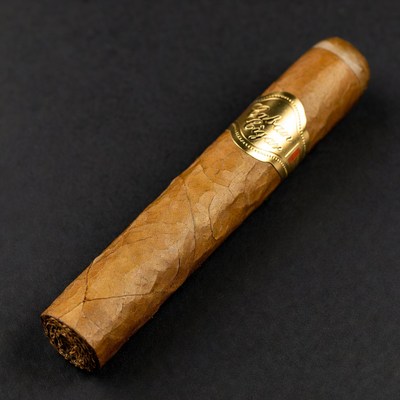 Montecristo Cigar on Black Background