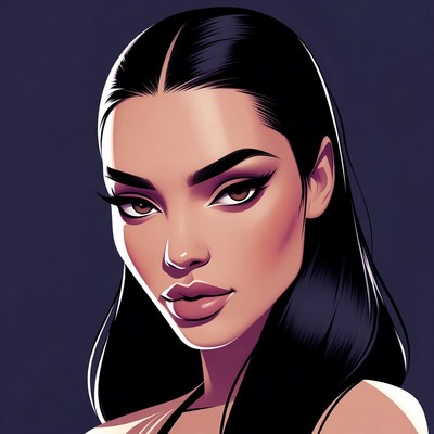 Beautiful Asian woman portrait