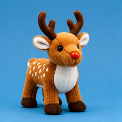 Rudolph Reindeer Plush Toy