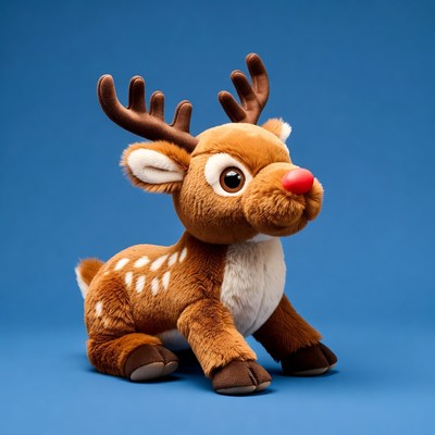 Rudolph Reindeer Plush Toy