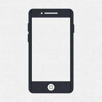 Black Smartphone Icon