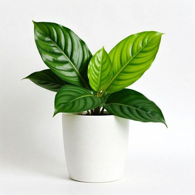 Potted Calathea Plant