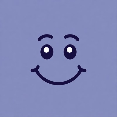 Happy Smiling Face Illustration