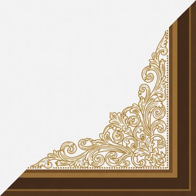 Ornate Gold Corner Frame