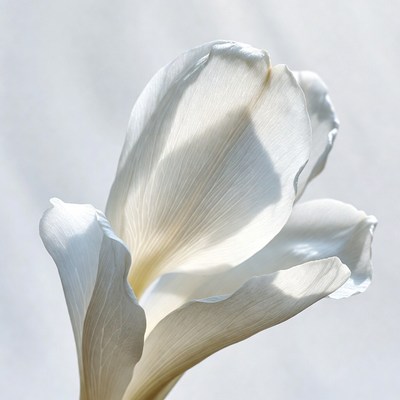 White calla lily flower