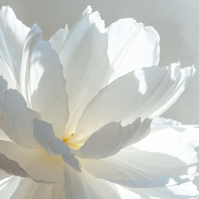 White Dahlia Flower Bloom