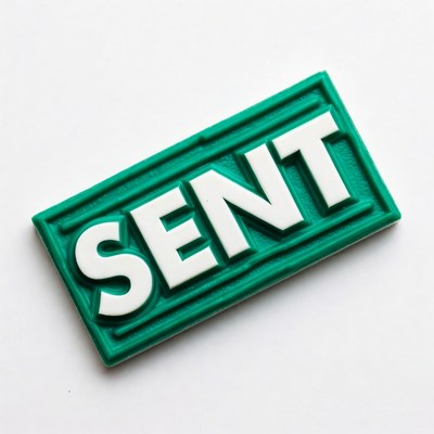 Green SENT Label Patch