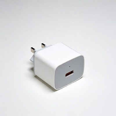 White USB-C Wall Charger Plug