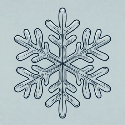 Snowflake illustration