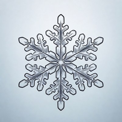 Snowflake illustration