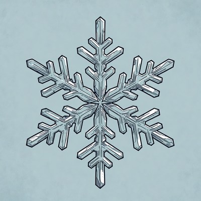Snowflake illustration