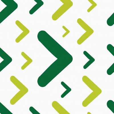 Green Arrow Pattern Background