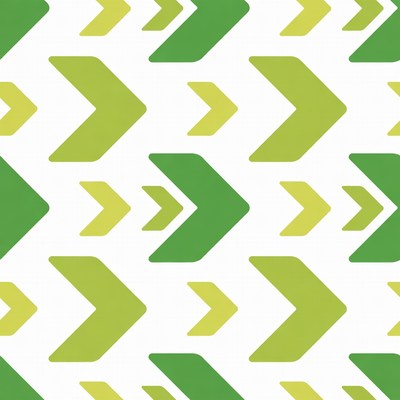Green and Yellow Arrow Pattern