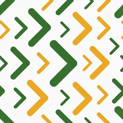 Green and Yellow Arrows Pattern