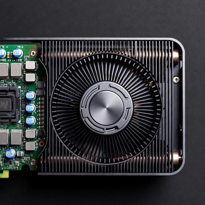 NVIDIA GPU with Exposed Fan