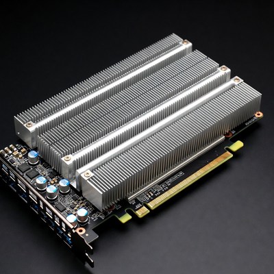 Quad Fan Graphics Card