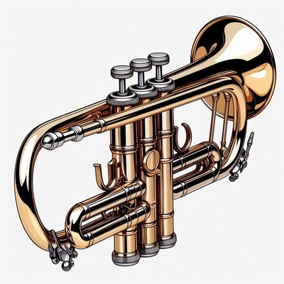 Shiny Trumpet Illustration
