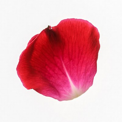 Red Rose Petal Isolated