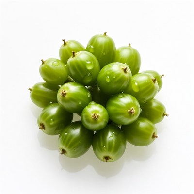 Fresh Green Grapes Cluster