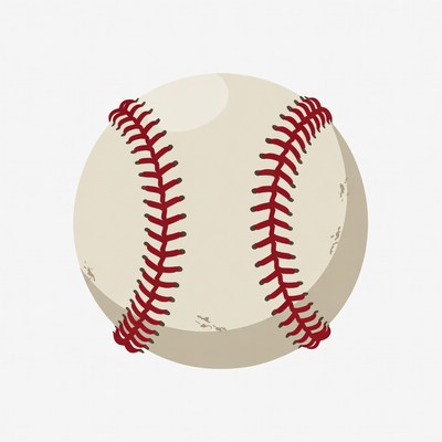 Baseball illustration