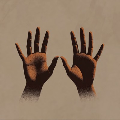 Open Hands Illustration