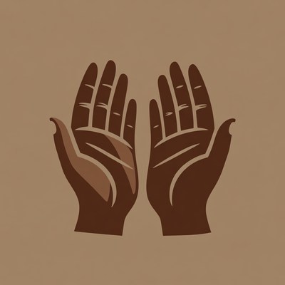 Open Hands Illustration