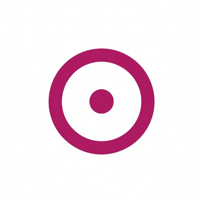 Purple bullseye target