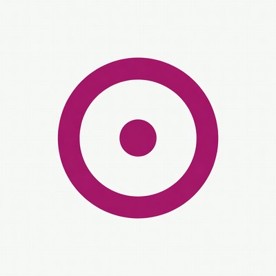 Purple Target Symbol