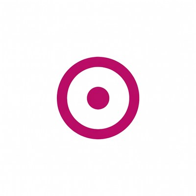 Purple bullseye target