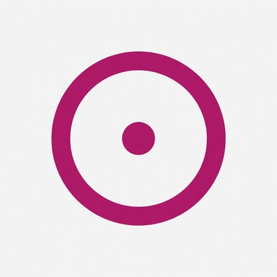 Purple Circle with Dot