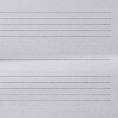 Blank Lined Notebook Paper