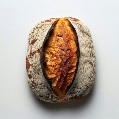 Sliced Artisan Bread Loaf