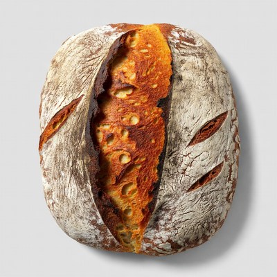 Sliced Artisan Bread Loaf